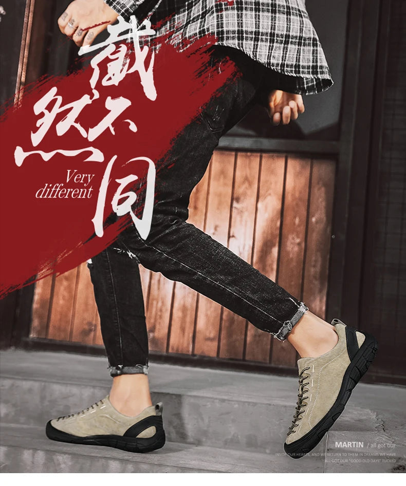 High Quality Trekking Sneakers For Men Walking Shoes Low-cut Men's Hiking Shoes Outdoor Non-Slip Sports Shoes Man Large Size 47