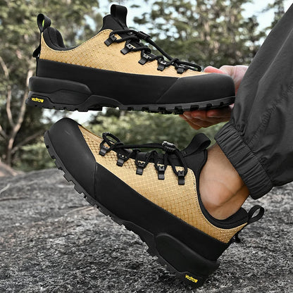 2025 New Hiking Shoes Non-Slip Grip Men's Spring Fall Outdoor Casual Sports Shoes Breathable Comfortable Durable Leisure Sneakers