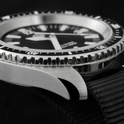 Watchdives WD1980 V3 38mm Men Watch Vintage VH31 Ronda 515 Sweep Seconds Quartz Movement Watches Luminous Sapphire Wristwatch