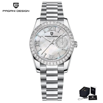 PAGANI DESIGN 2026 New 32MM Women's Wristwatch Elegant Luxury Quartz Watch For Women Fashion Waterproof Watches Sapphire Clock