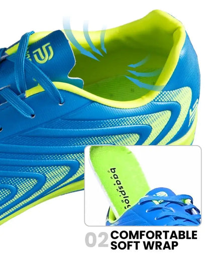 Baasploa Men Soccer Shoes Comfort Brand Lightweight Turf Training Professional Football Shoes Male Soft Sneakers Non-Slip