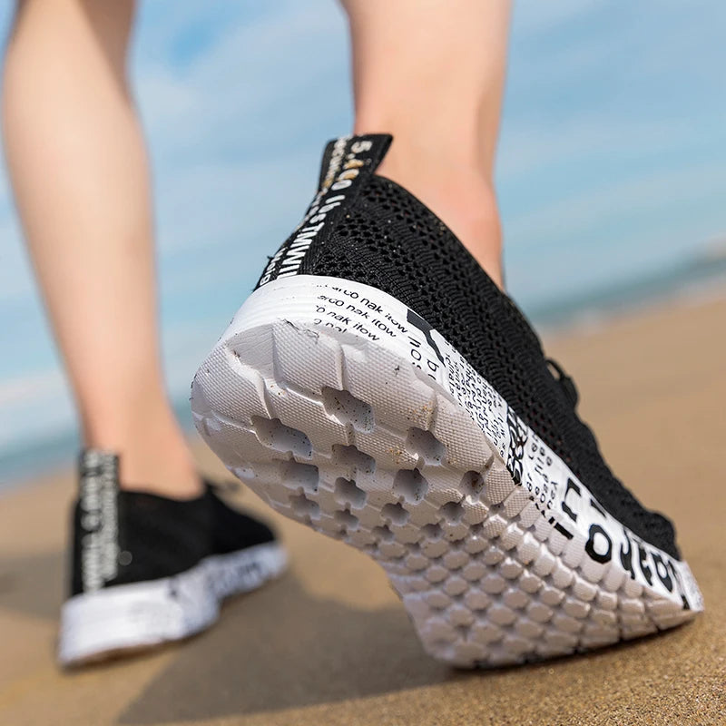 Men Women Aqua Shoes Wading Water Upstream Outdoor Sports Beach Sneakers Canyoning Camping Amphibious River Tracing Creek
