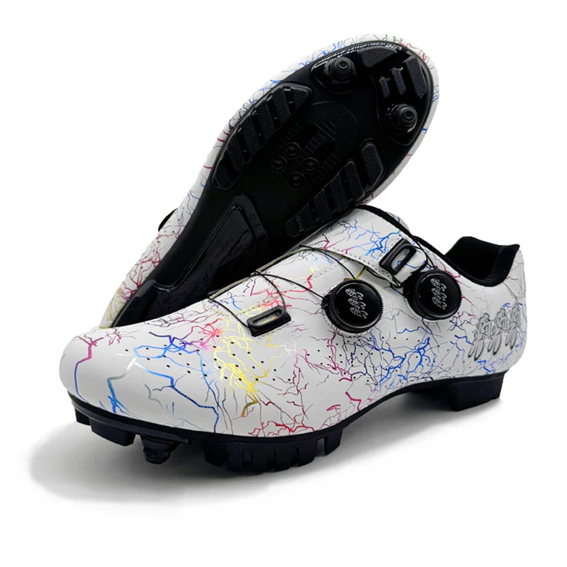 Professional Cycling Shoes Road Bike Men Racing Contest Self-Locking Speed Bicycle Sneakers Women Spd Cleats Cycling Footwear