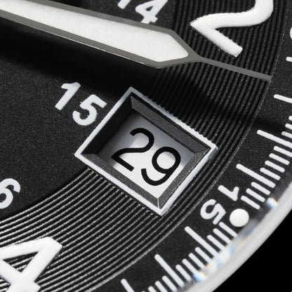 Relógio de quartzo Militado ML08 com movimento Ronda 515, vidro de safira abaulado, relógio de pulso BGW9, luminiscente, resistente à água até 10 bar, 38 mm, relógios para homem