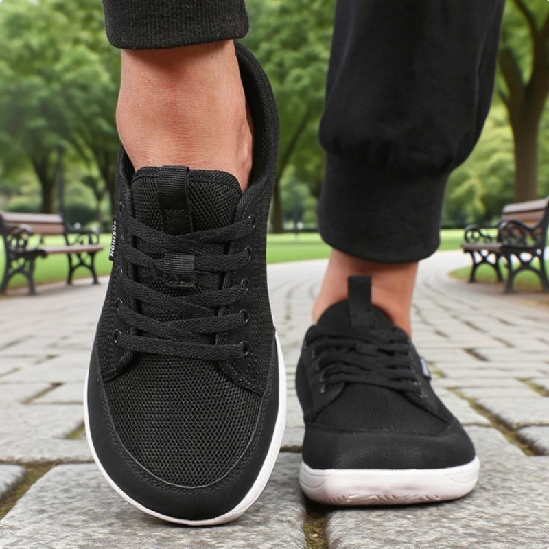 Wide Toe Barefoot Shoes for Men New Fashion Breathable Barefoot Sports Sneakers Outdoor Trail Running Minimalist Walking Shoes