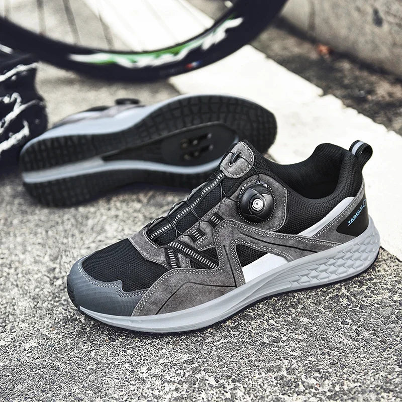 2023 MTB Cycling Shoes Men Mountain Bicycle Indoor Cycling Sneakers Speed Winter Lock Cleat Trekking Shoes