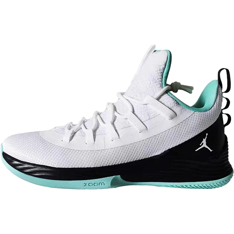 Nike genuine Jordan men's shock-absorbing retro durable sports basketball shoes AH8110-114