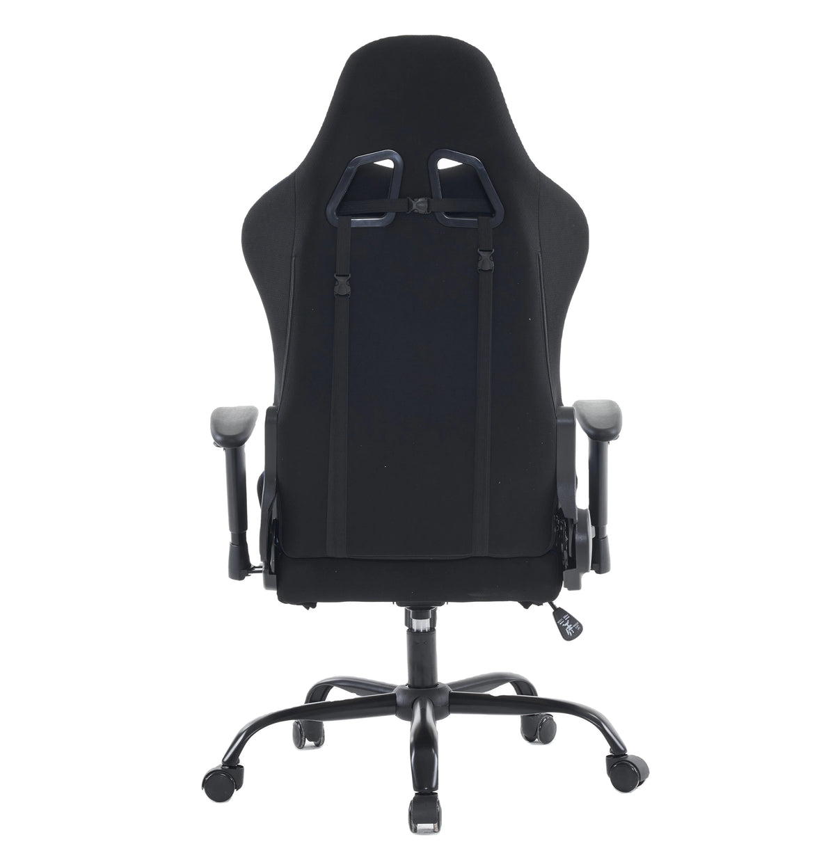 Ergonomic Gaming Chair with PU Leather, High Density Foam, Reclining Racing Chair with Adjustable Armrests for Office & Gaming