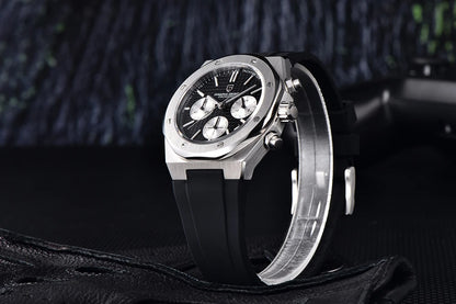 PAGANI DESIGN 2026 New VK63 Men's Business Quartz Watch Sapphire Stainless Steel 20Bar Waterproof Sports Chronometer Code Watch