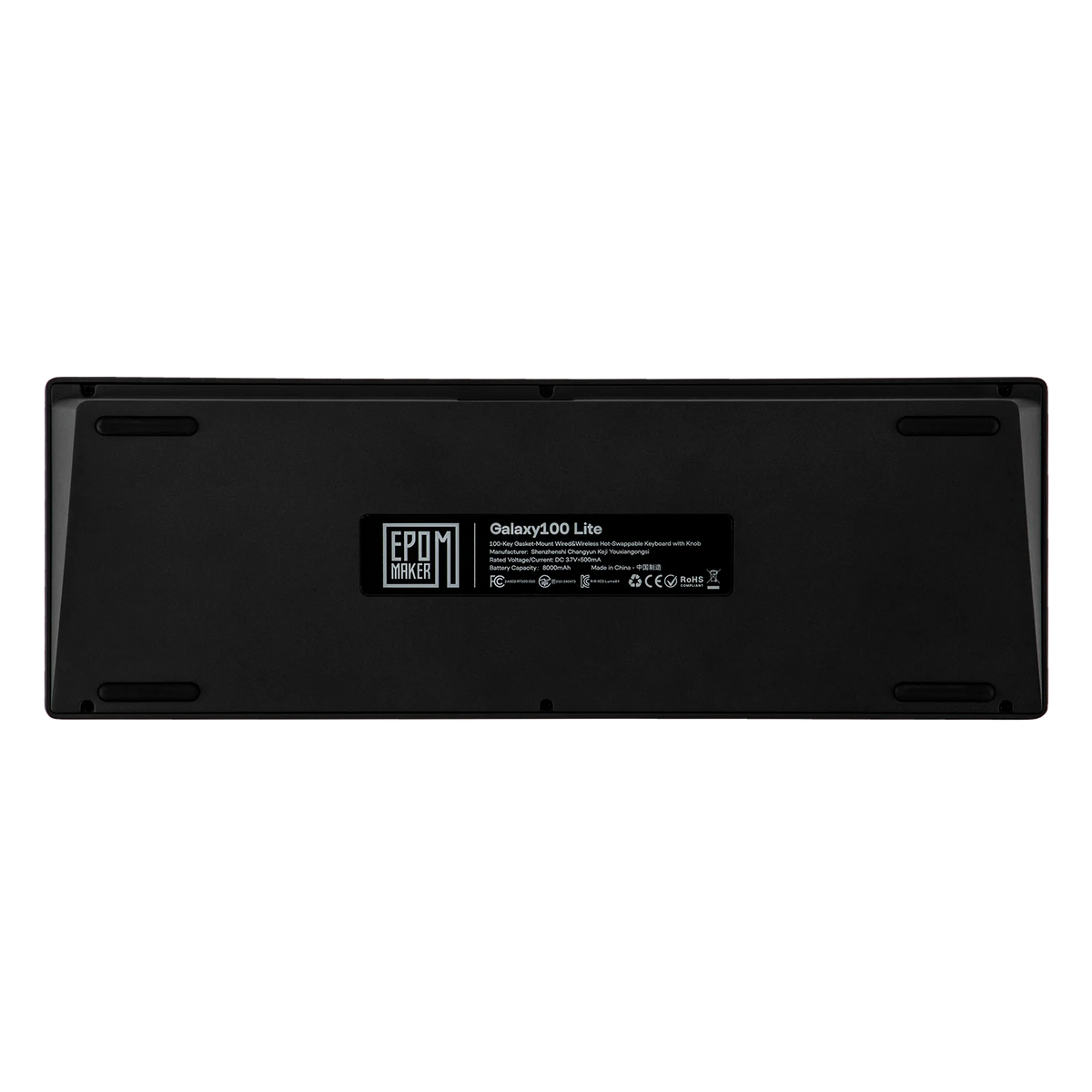 EPOMAKER Galaxy100 Lite QMK/VIA 96% ANSI US Layout Hot-Swap Wired/2.4GHz/BT Wireless 1800 Aluminum Gasket Mechanical Keyboard