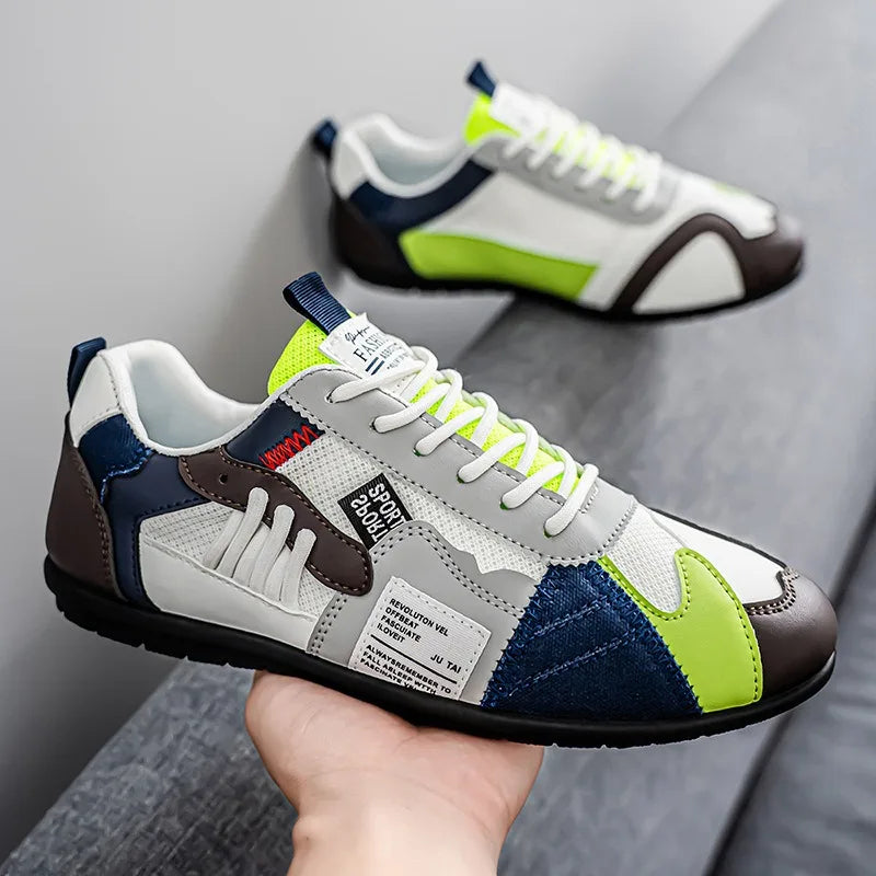 High Quality Shoes for Men Summer New Mesh Breathable Youth Leisure Running Sneakers Walking Men Shoes Light Sneakers Zapatillas
