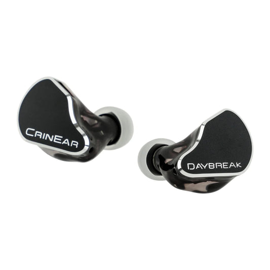 Monitores In-Ear CrinEar Daybreak 1DD+2BA+2MPT Tribrid – Auriculares IEM audiófilos HiFi com fio e tweeters microplanares