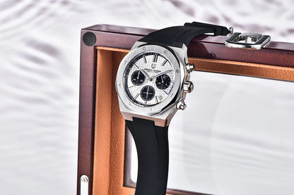 PAGANI DESIGN 2026 New VK63 Men's Business Quartz Watch Sapphire Stainless Steel 20Bar Waterproof Sports Chronometer Code Watch