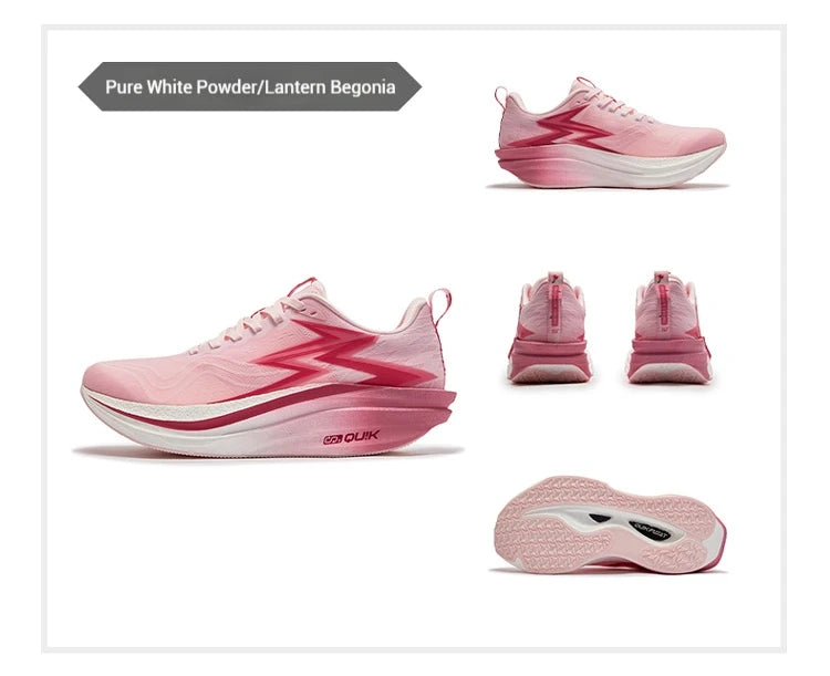 361 Degrees Flame 4.0 MIX Men Running Shoes Carbon Plate Racing Marathon Stable Rebound Wear-resistant Male Sneakers 672512204