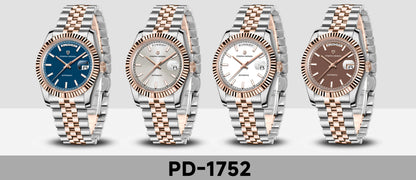 PAGANI DESIGN Luxury Men Watch Sapphire mirror Luminous Stainless Steel Watch Week Date Mechanical Waterproof ST16 Man watch