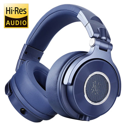 Auscultadores OneOdio Monitor 60 com fio, Hi-Fi, auscultadores profissionais de estúdio para DJ com driver de 50 mm, auscultadores estéreo sobre a orelha, cabo destacável e microfone