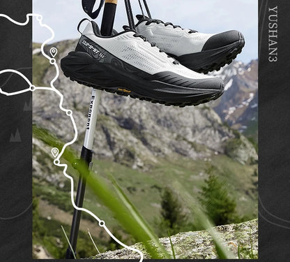 361 Degrees Yushan 3.0 Men Running Shoes Hiking Cushioning Flexible Breathable Non-slip Outdoor Jogging Male Sneakers 672532214