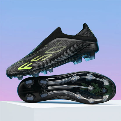 New Men Sneakers Match Grass Cleats High-quality Soccer Shoes Futsal Football Boots Non-Slip Indoor Hot-selling High-top Outdoor