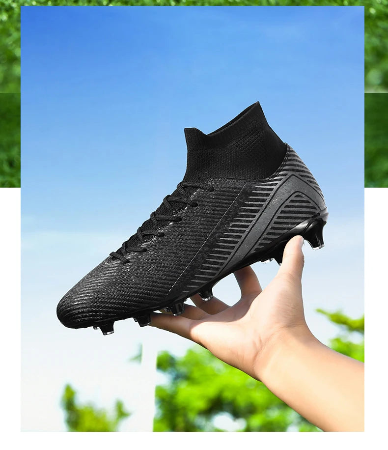 New Men Professional Soccer Shoes Non-slip Football Boots Unisex Breathable Futsal Sports New Cleats Drop Shipping Ultralight
