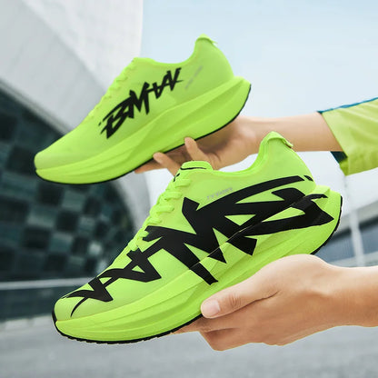 Men's Running Shoes Outdoor Mesh Luxury shoes Couple Off-road Sneakers Cushioning Breathable Trainer Shoes Race Non-Slip Fashion