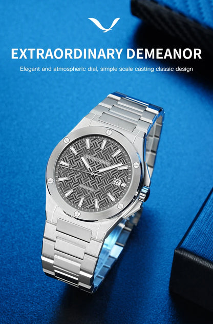 Specht&Sohne 2025 New 38MM Men's Watches Automatic Watch Japan Miyota 8215 Movt Steel Sapphire Crystal Reloj Homb Waterproof