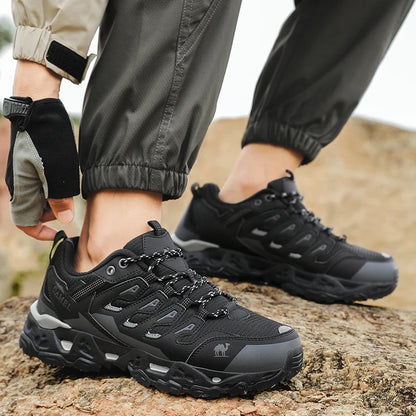 Men Women Hiking Shoes Non-slip Trekking Outdoor Sneakers Sports Shoes Camping Training Jogging Breathable Climbing Trail Shoes