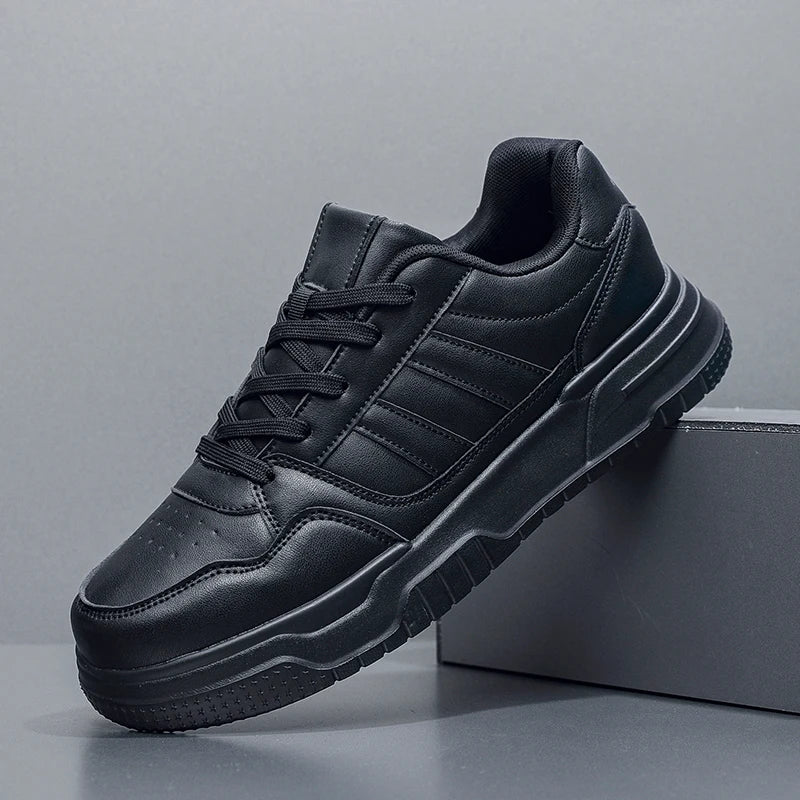 Plus Big Size 50 51 52 Mens Leather Sneakers Casual Sports Shoes Flat Skateboard Shoes Hot Sale For Dropshipping
