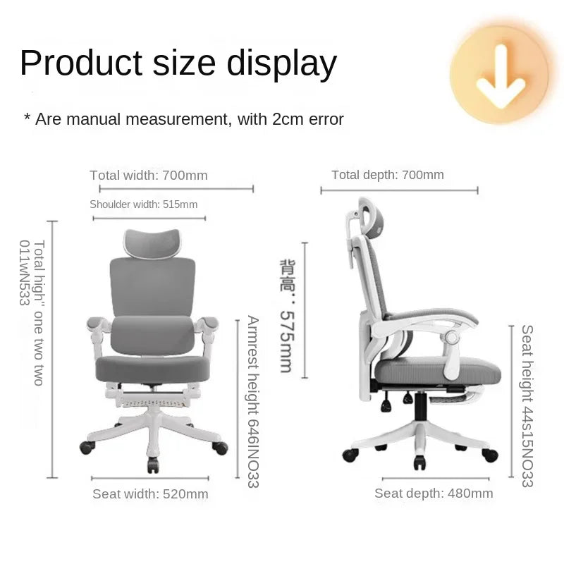 Ergonomiška tinklinė biuro kėdė su juosmens atrama, aukšta kompiuterio darbo stalo kėdė suaugusiesiems, patogi darbo kėdė ilgoms valandoms