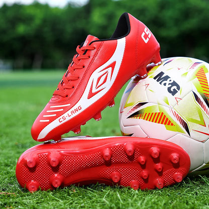 New Men Football Boots Grass Cleats Soccer Shoes Match Adult Indoor Ultralight Non-Slip Boys Futsal Sport Turf Comfortable