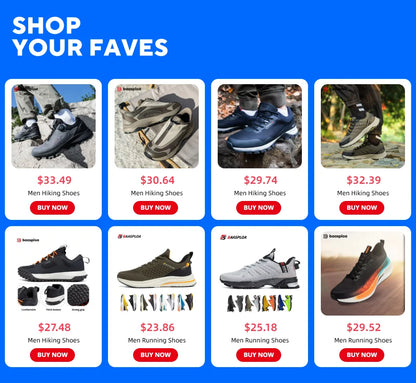 Baasploa Men Soccer Shoes Comfort Brand Lightweight Turf Training Professional Football Shoes Male Soft Sneakers Non-Slip