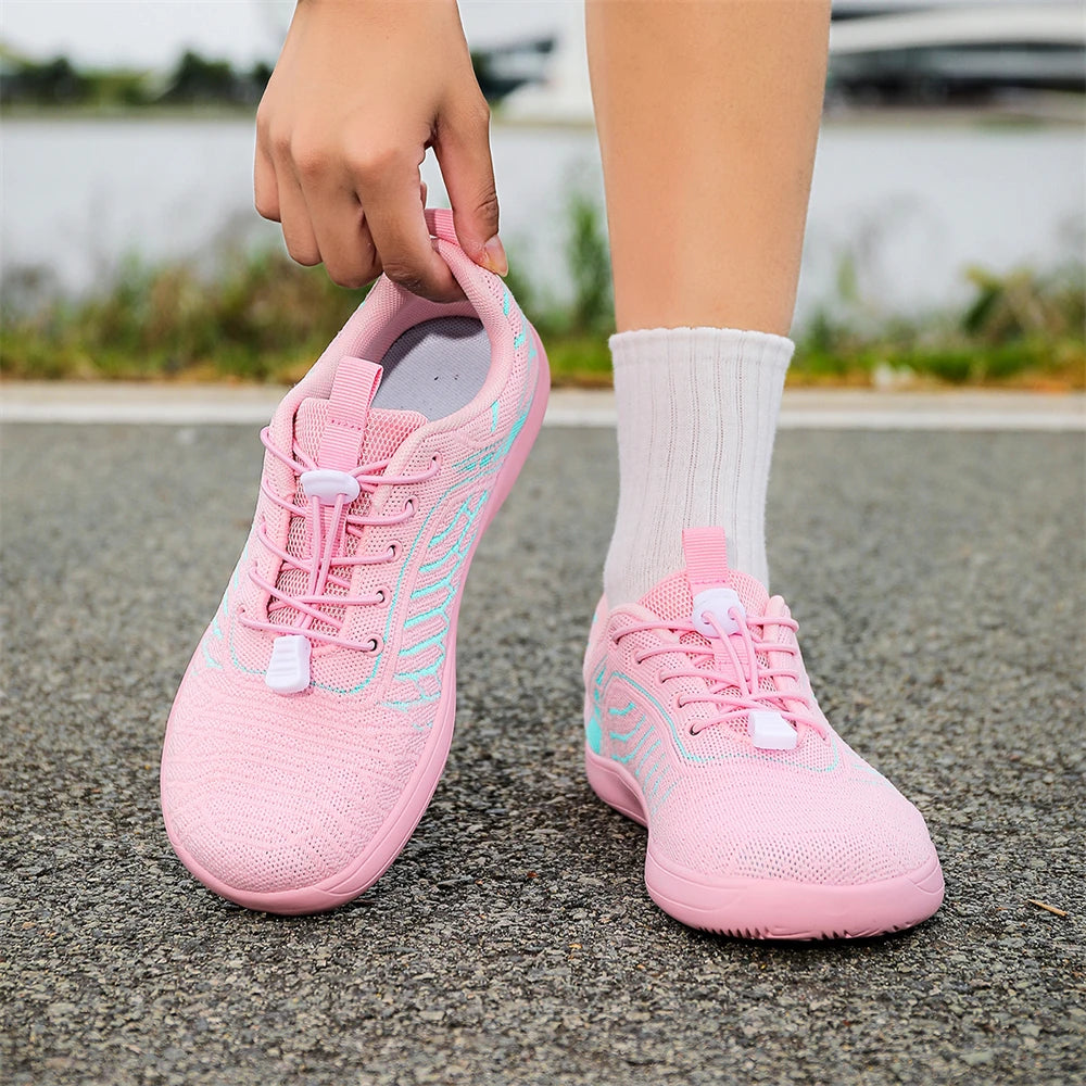 New Wide Toe Barefoot Walking Shoes Comfort Non-slip Hiking Camping Terkking Sneakers Unisex Outdoor Cycling Gym Fitnees Sport