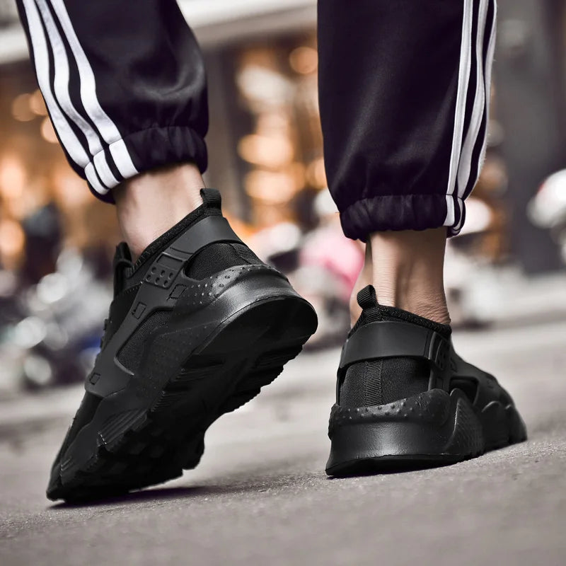 Men Sneakers Fashion Lightweight Comfortable Breathable Sports Shoes For Men Walking Shoes Summer Mesh Flat Red Tennis Shoes