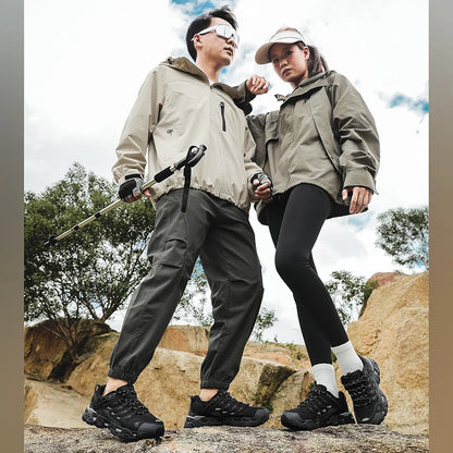 Men Women Hiking Shoes Non-slip Trekking Outdoor Sneakers Sports Shoes Camping Training Jogging Breathable Climbing Trail Shoes