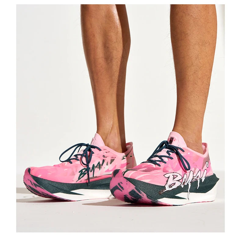 BMAI Breathable 20km Marathon Sneakers for Man Cushion Carbon Plate Men's Sports Shoes Casual Luxury Trainers Men Running Shoe