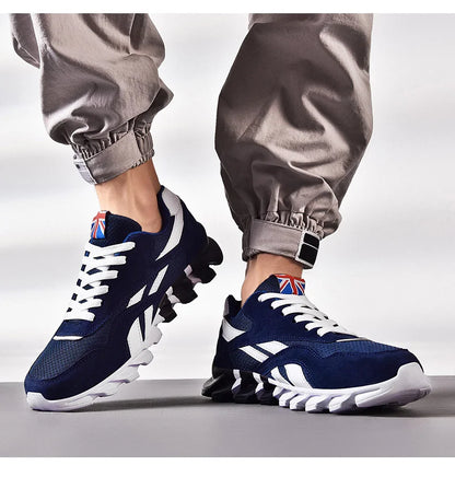 2026 new men's and women's running shoes breathable casual sneakers anti-slip vibration comfortable walking shoes 38-46