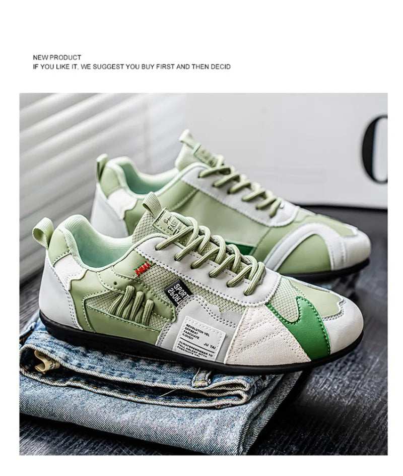 High Quality Shoes for Men Summer New Mesh Breathable Youth Leisure Running Sneakers Walking Men Shoes Light Sneakers Zapatillas