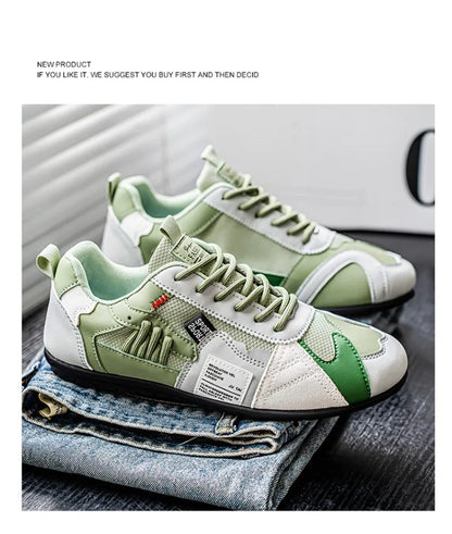 High Quality Shoes for Men Summer New Mesh Breathable Youth Leisure Running Sneakers Walking Men Shoes Light Sneakers Zapatillas