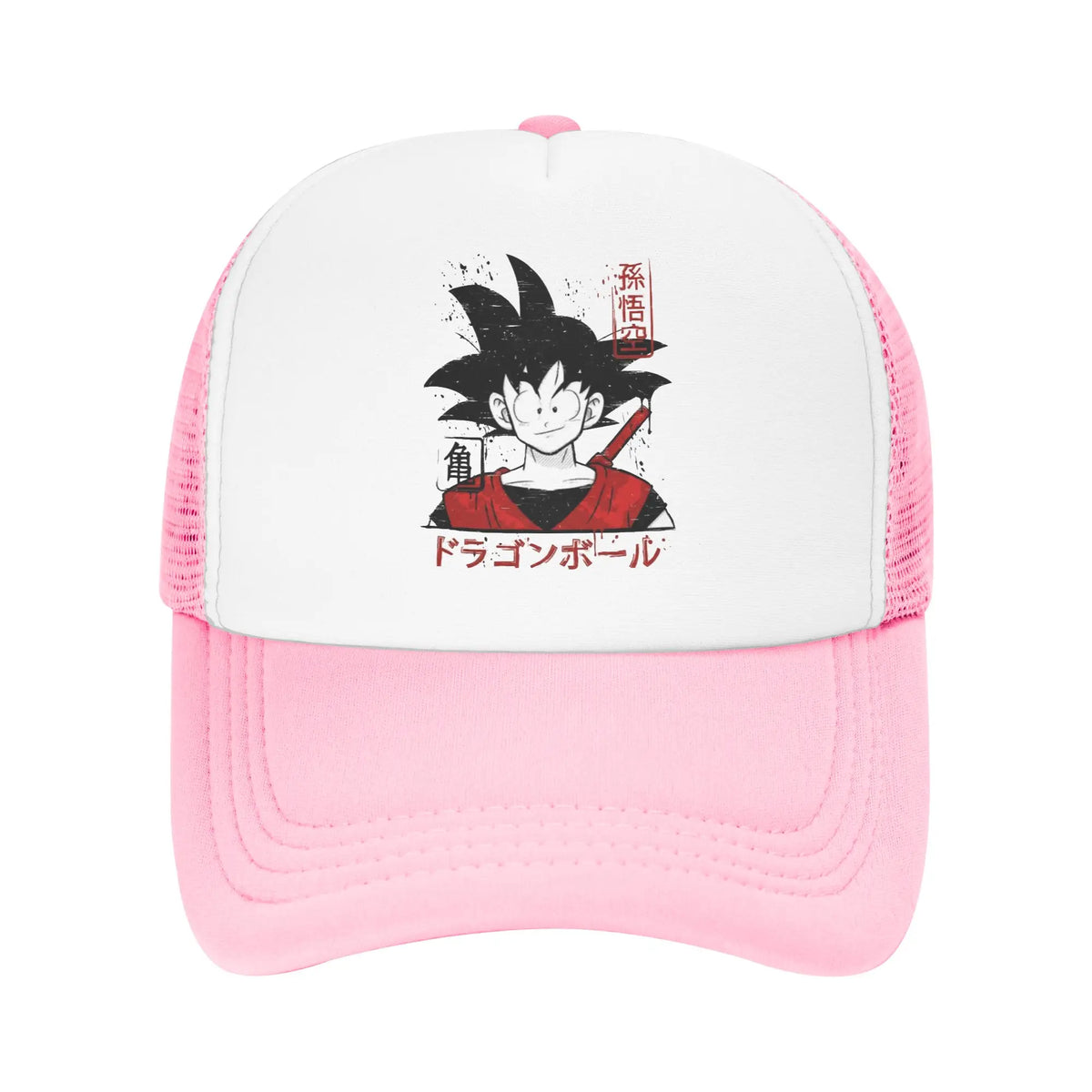 Japanese Goku Dragon Ball Z Mesh Baseball Cap Unisex Fashion Sun Hats  Hats Snapback Caps Fishing Hat Winter Trucker Caps