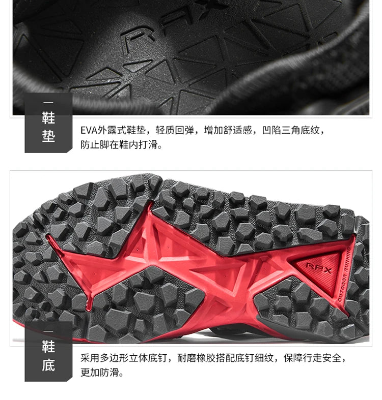 Rax Men's Hiking Shoes Breathable Lightweight Outdoor Sports Sandals Shoes Men Beach Sneakers Quick Drying Fishing Shoes Men 466