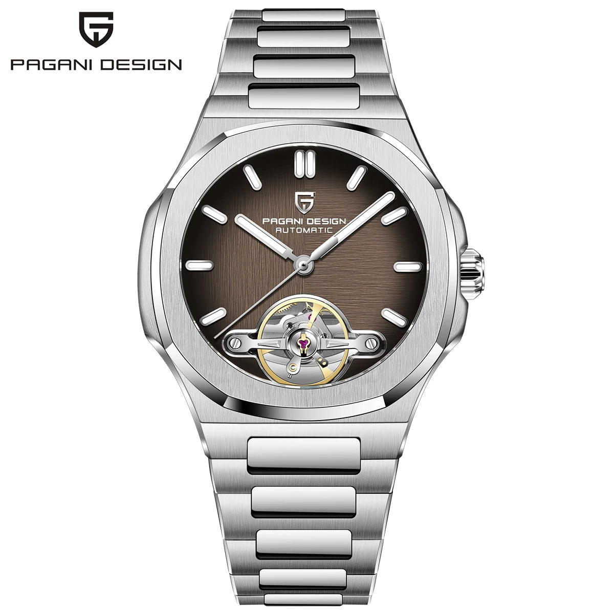 2026 New PAGANI DESIGN Skeleton Tourbillon Men's Watches Top Luxury Automatic Watch For Men Sporty elegant Mechanical Wristwatch