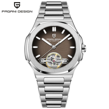 2026 New PAGANI DESIGN Skeleton Tourbillon Men's Watches Top Luxury Automatic Watch For Men Sporty elegant Mechanical Wristwatch