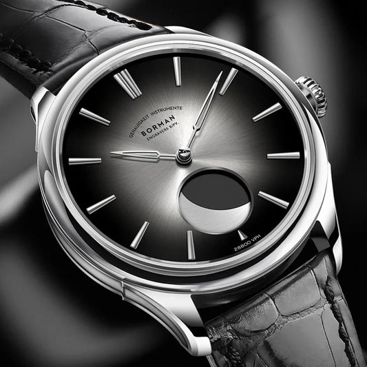 Zegarek mechaniczny automatyczny dla mężczyzn w stali nierdzewnej Case Shape: Okrągła Case