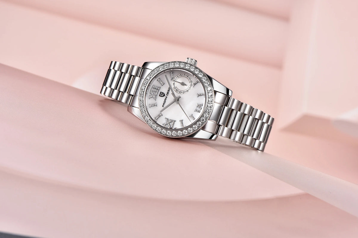 PAGANI DESIGN 2026 New 32MM Women's Wristwatch Elegant Luxury Quartz Watch For Women Fashion Waterproof Watches Sapphire Clock