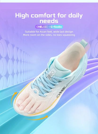 Ležérní běžecké boty ONEMIX – prodyšné letní joggingové boty pro muže, lehká dámská obuv do posilovny, venkovní pánské tlumicí sportovní boty