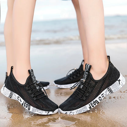 Men Women Aqua Shoes Wading Water Upstream Outdoor Sports Beach Sneakers Canyoning Camping Amphibious River Tracing Creek