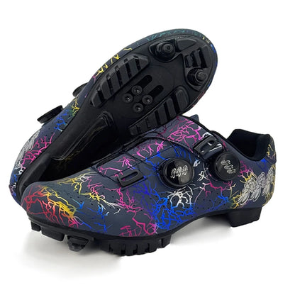 Professional Cycling Shoes Road Bike Men Racing Contest Self-Locking Speed Bicycle Sneakers Women Spd Cleats Cycling Footwear