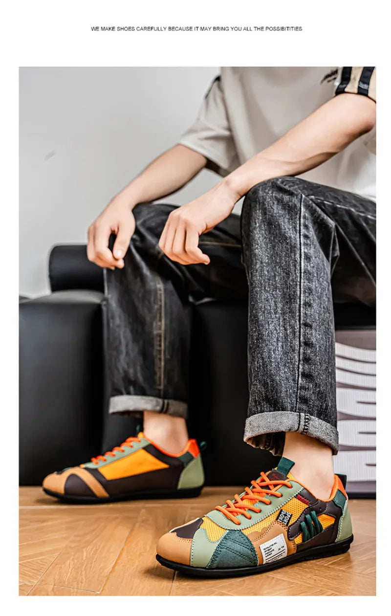 High Quality Shoes for Men Summer New Mesh Breathable Youth Leisure Running Sneakers Walking Men Shoes Light Sneakers Zapatillas