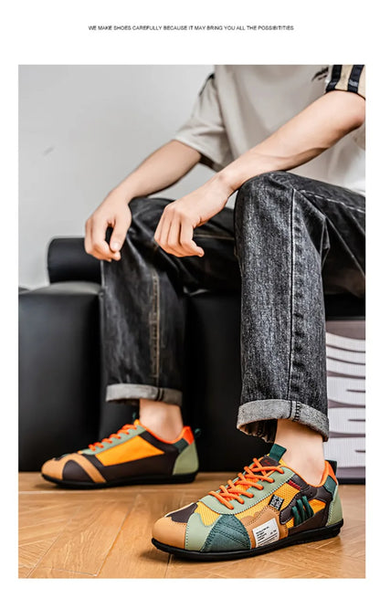 High Quality Shoes for Men Summer New Mesh Breathable Youth Leisure Running Sneakers Walking Men Shoes Light Sneakers Zapatillas