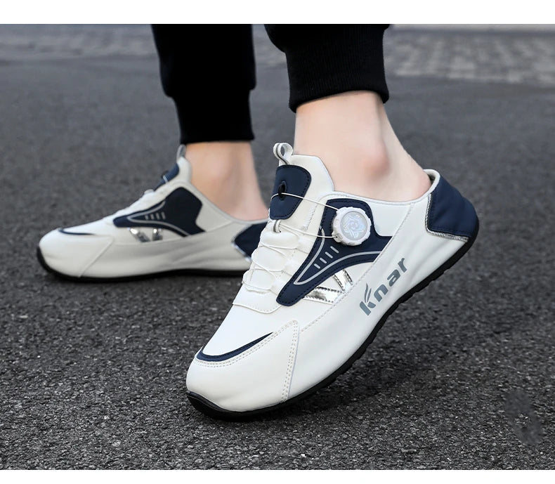 Brand protection 2026 new men's lightweight non-slip breathable wear-resistant running sports fashion versatile casual shoes