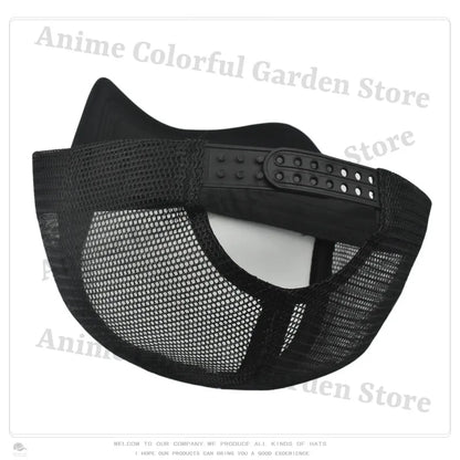 Sprunki Parent-child Baseball Cap Anime Cartoon Hip Hop Flat Caps Men Women Kids Summer Fashion Sunshade Breathable Hats Gifts